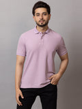 Polo T-shirts - Mauve Mist