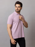 Polo T-shirts - Mauve Mist