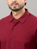 Full Sleeve Shirt - Magic Maroon