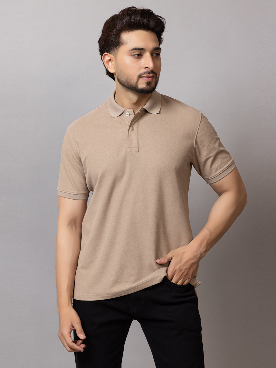 Polo T-shirts - Witty Beige