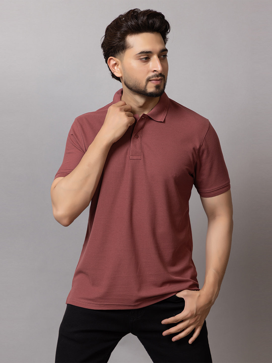 Polo T-shirts - Rustic Brown