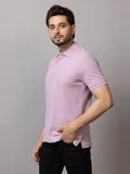 Polo T-shirts - Mauve Mist