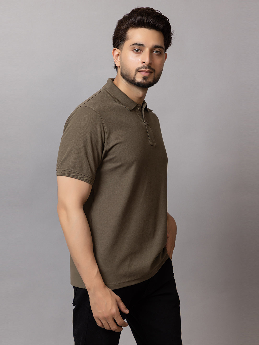 Polo T-shirts - Forest Olive