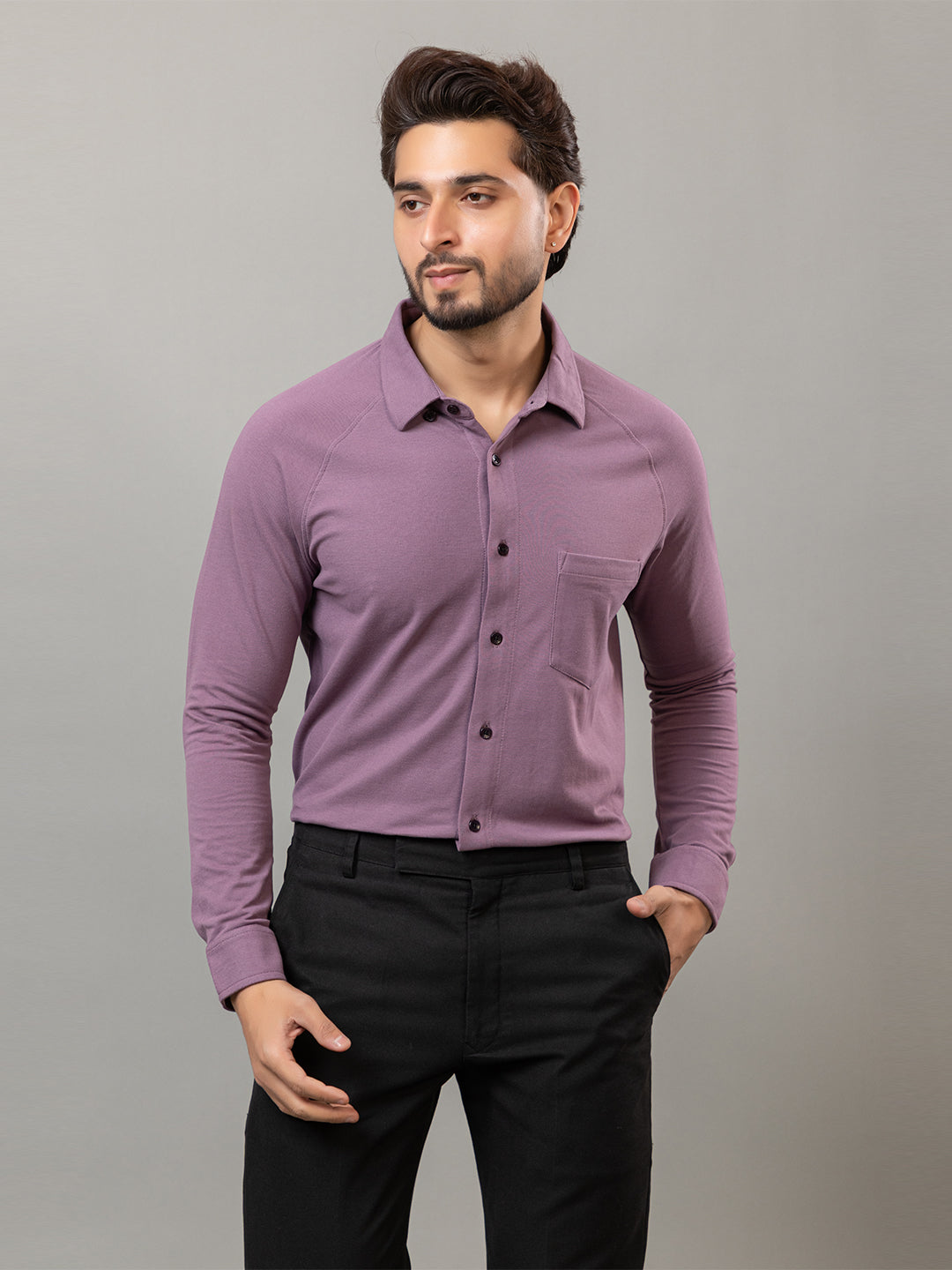 Full Sleeve Shirt - Dynamic Purple